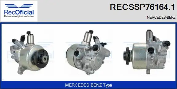 Hydraulic Pump, steering (RECSSP76164.1)
