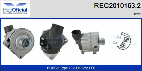 Alternator (REC2010163.2)