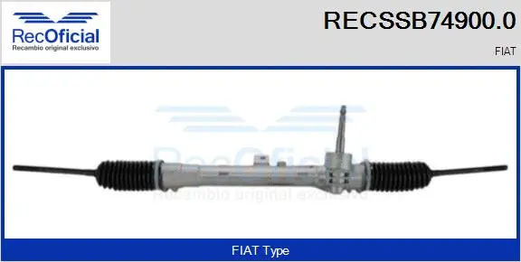 Steering Gear (RECSSB74900.0)