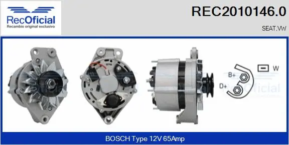 Alternator (REC2010146.0)