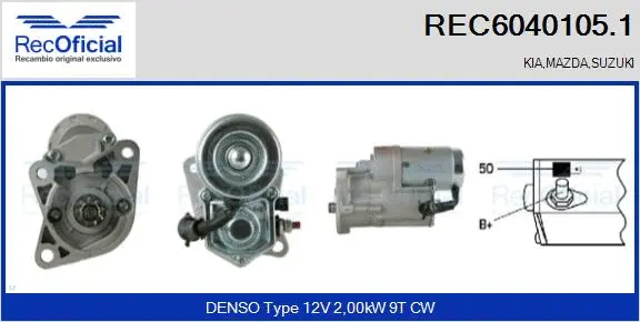Starter (REC6040105.1)