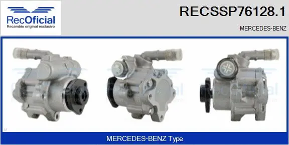 Hydraulic Pump, steering (RECSSP76128.1)