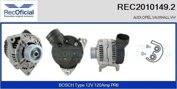 Alternator (REC2010149.2)