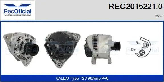 Alternator (REC2015221.0)