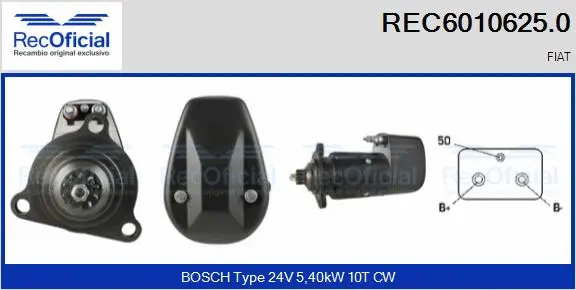 Starter (REC6010625.0)