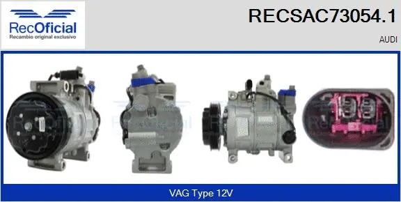 Compressor, air conditioning (RECSAC73054.1)