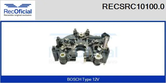 Rectifier, alternator (RECSRC10100.0)