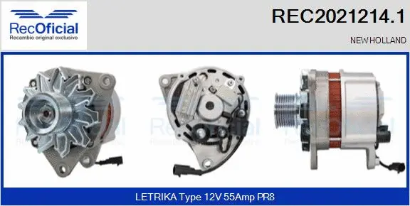 Alternator (REC2021214.1)