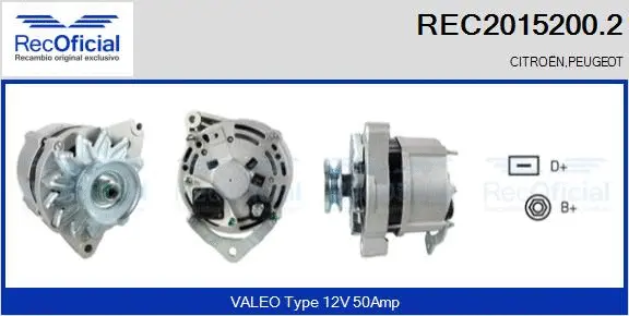 Alternator (REC2015200.2)