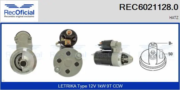 Starter (REC6021128.0)