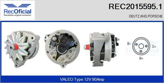Alternator (REC2015595.1)