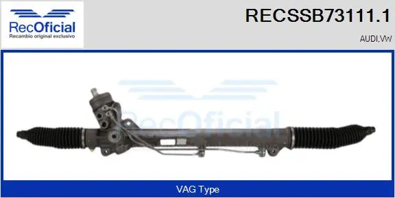 Steering Gear (RECSSB73111.1)