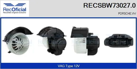 Interior Blower (RECSBW73027.0)