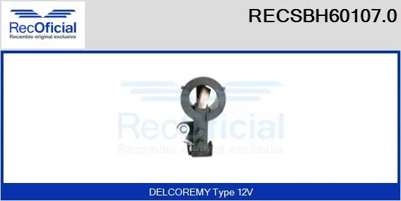 Holder, carbon brushes (RECSBH60107.0)