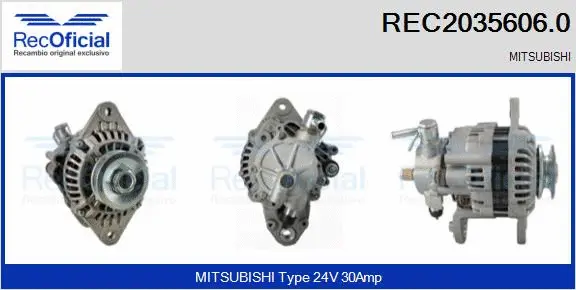 Alternator (REC2035606.0)