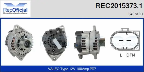 Alternator (REC2015373.1)