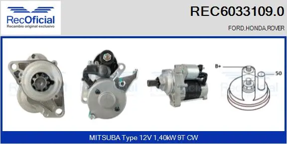 Starter (REC6033109.0)