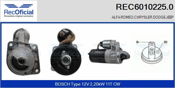 Starter (REC6010225.0)