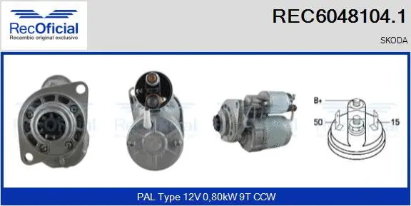 Starter (REC6048104.1)