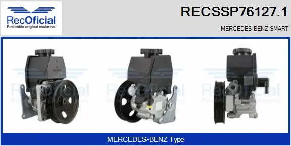 Hydraulic Pump, steering (RECSSP76127.1)