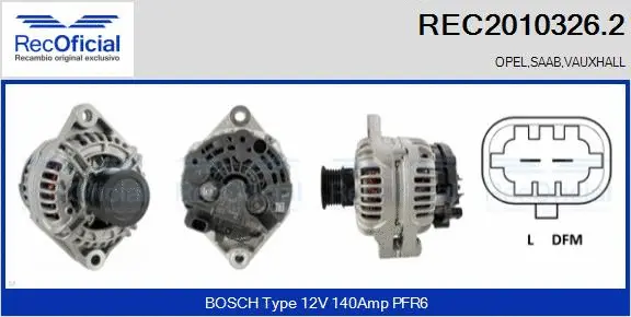 Alternator (REC2010326.2)