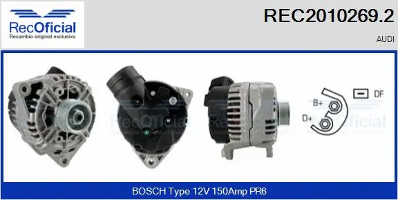 Alternator (REC2010269.2)