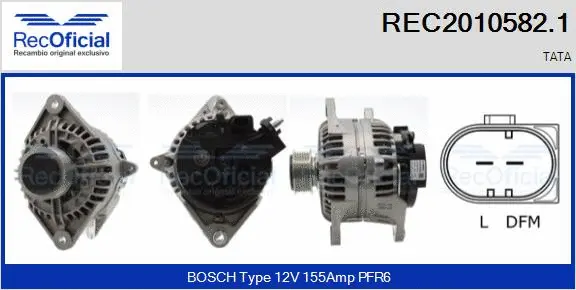 Alternator (REC2010582.1)