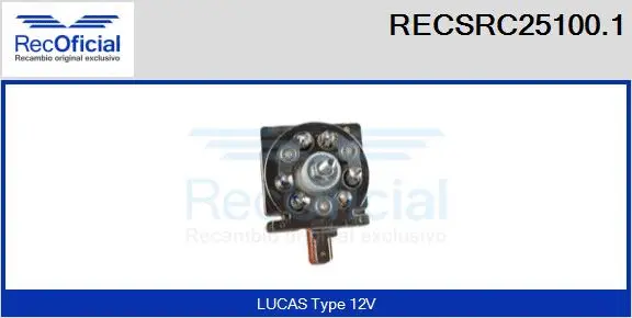 Rectifier, alternator (RECSRC25100.1)