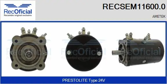 Electric Motor (RECSEM11600.0)