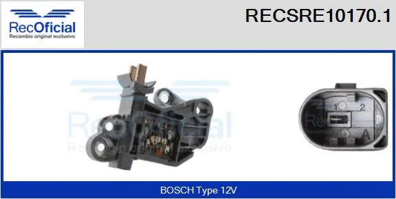 Alternator Regulator (RECSRE10170.1)