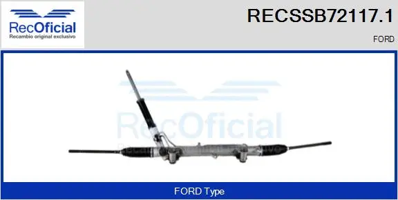 Steering Gear (RECSSB72117.1)