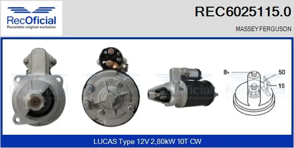 Starter (REC6025115.0)