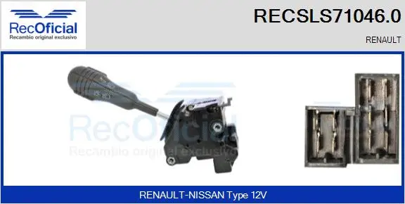 Steering Column Switch (RECSLS71046.0)