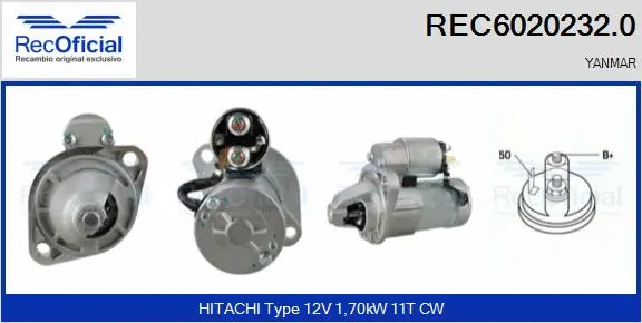 Starter (REC6020232.0)