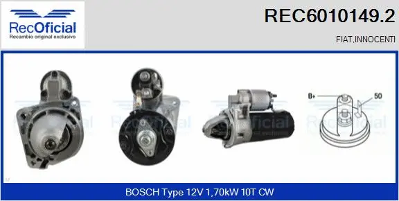 Starter (REC6010149.2)