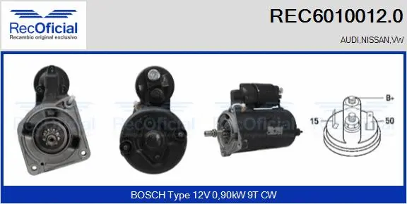 Starter (REC6010012.0)