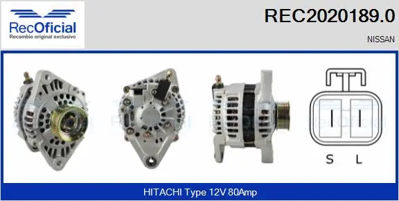 Alternator (REC2020189.0)