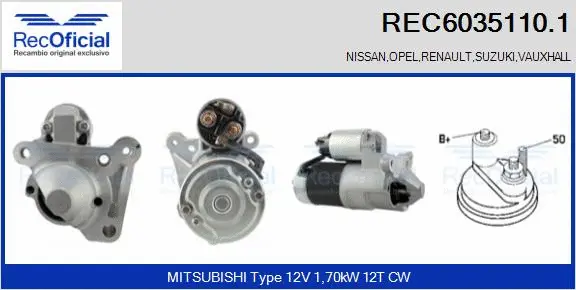 Starter (REC6035110.1)