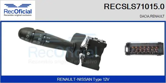 Steering Column Switch (RECSLS71015.0)
