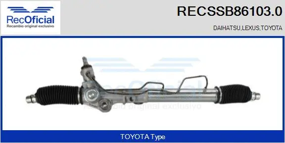 Steering Gear (RECSSB86103.0)
