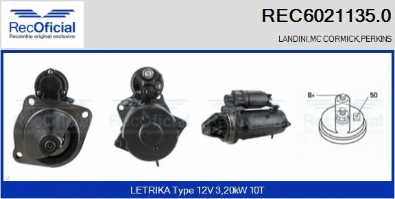 Starter (REC6021135.0)