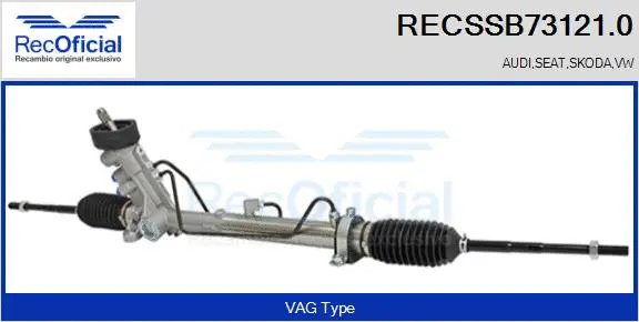Steering Gear (RECSSB73121.0)