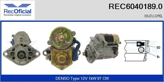 Starter (REC6040189.0)