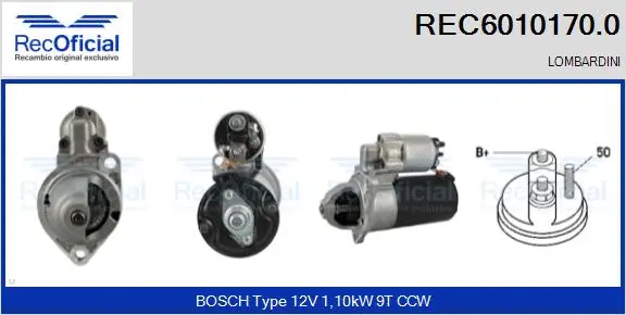 Starter (REC6010170.0)