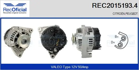 Alternator (REC2015193.4)