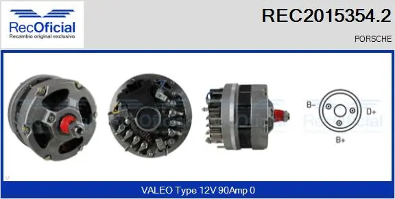 Alternator (REC2015354.2)
