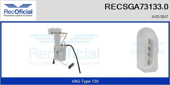 Fuel Feed Unit (RECSGA73133.0)