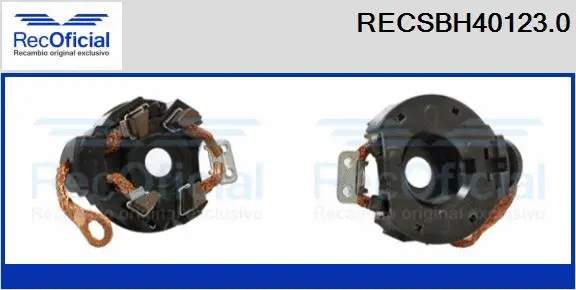 Holder, carbon brushes (RECSBH40123.0)