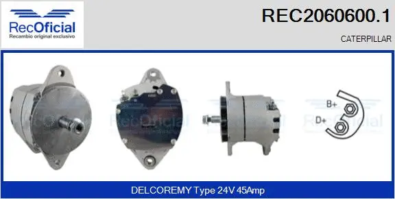 Alternator (REC2060600.1)
