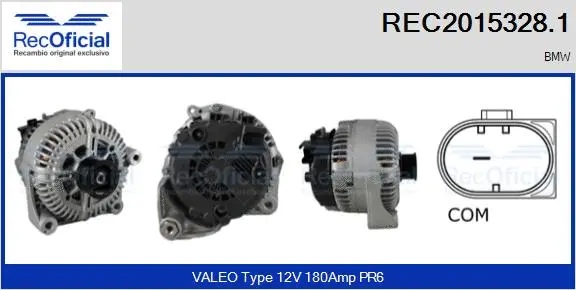 Alternator (REC2015328.1)
